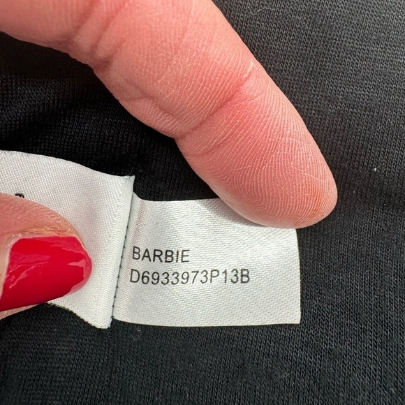 Diane von Furstenberg Barbie Lace Overlay Stretch Dress - Ivory Black - Size 10 - Picture 12 of 13